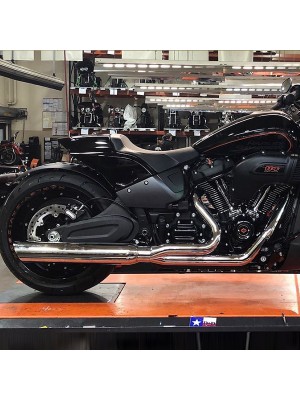 2018-2023 Wide Tire Softail M8 Fat Cat 2:1 Exhaust